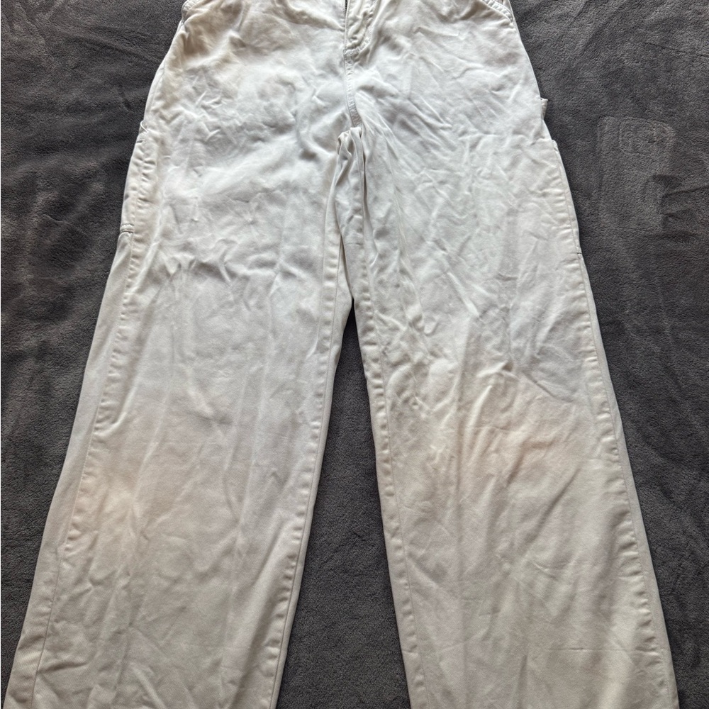 Aeropostale Men's White Chinos